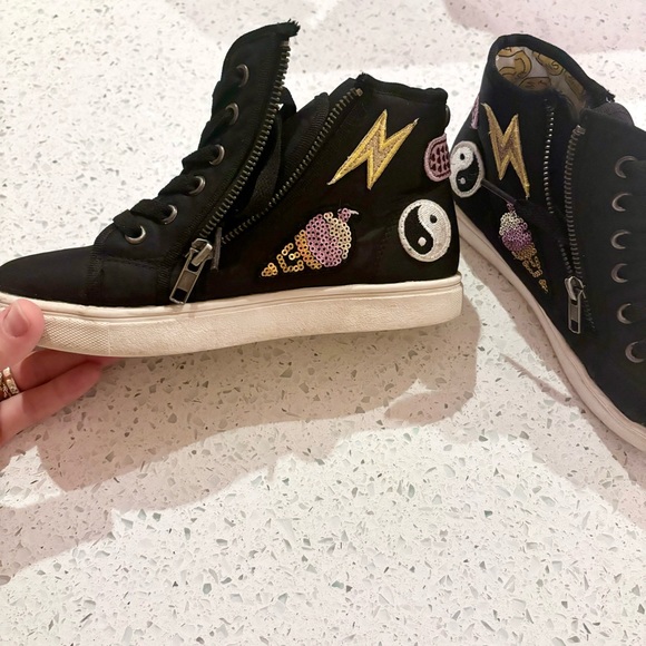 Steve Madden Emoji High Tops - size 3 - Picture 9 of 16